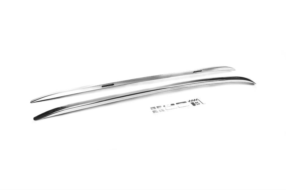 Nissan X-trail T32/Rogue 2014-2021 Mancorrenti tetto integrati grigi OEM (per X-trail, alluminio, installazione con adesivo) Foto 4