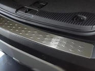 Opel Mokka 2012-2021 Protezione Paraurti Posteriore Libao Acciaio Inox foto 3