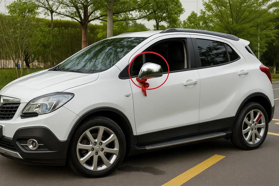 Opel Mokka 2012-2021 Coperture Specchietti Libao (2 pz, plastica) Foto 3