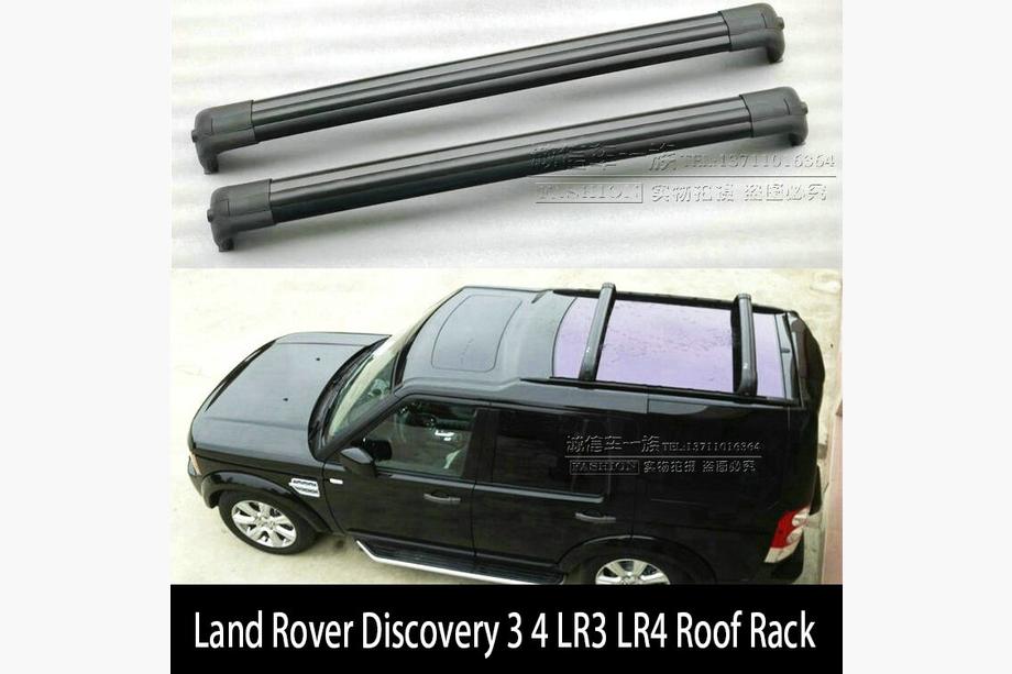 Land Rover Discovery IV 2009-2017 Barre portatutto con traverse Libao-design (nero) Foto 4
