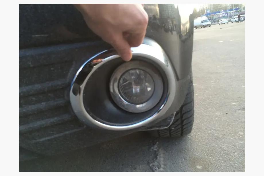 Subaru Forester 2008-2013 Coperture Cromate Fendinebbia Libao 2010-2013 (2 pz, plastica) Image