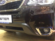 Subaru Forester 2013-2018 Coperture cromate per fendinebbia Libao (2 pz, plastica) foto 2