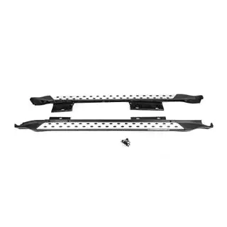 Pedane Laterali OEM V2 (2 pz, alluminio) Subaru Outback 2009-2014 foto 4