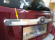 Subaru XV 2011-2017 Modanatura sopra targa Libao (acciaio inox) foto 5