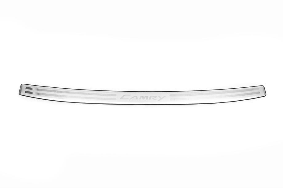 Toyota Camry 2011–2017 Protezione Paraurti Posteriore Libao Acciaio Inox Foto 3