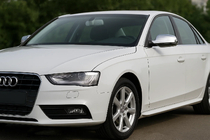 Audi A4 B8 2007-2015 Coperture Specchietti 2010-2015 (2 pz, Acciaio Inox) foto 3