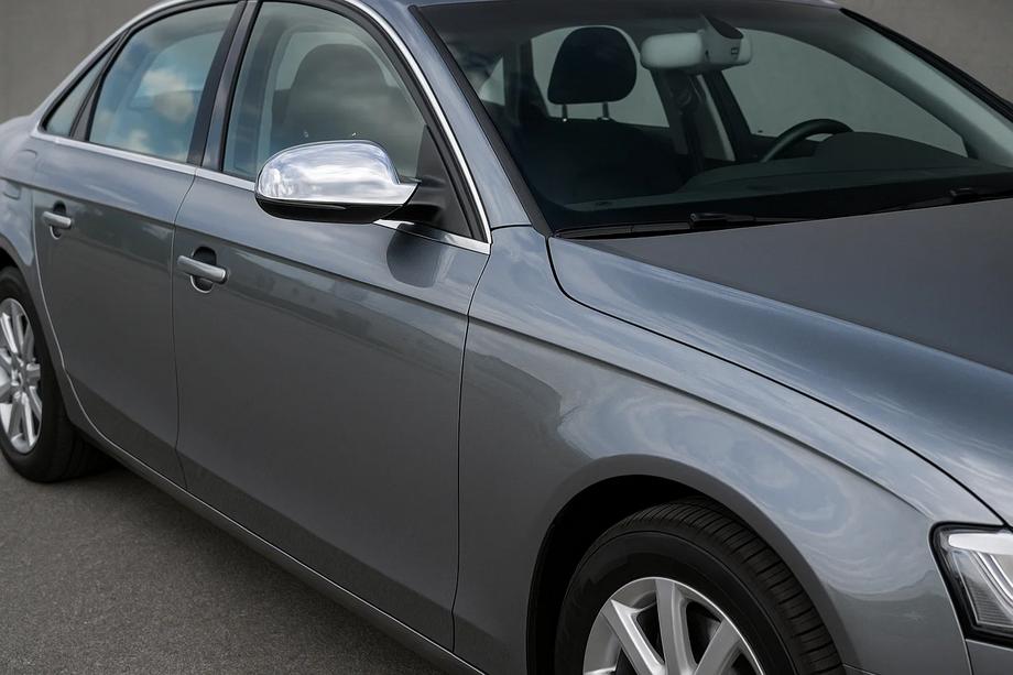 Audi A4 B8 2007-2015 Coperture Specchietti 2010-2015 (2 pz, Acciaio Inox) Image