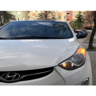 Coperture specchietti con foro per freccia stile BMW (2 pz) Hyundai Elantra (MD/UD) 2011-2015 foto 4