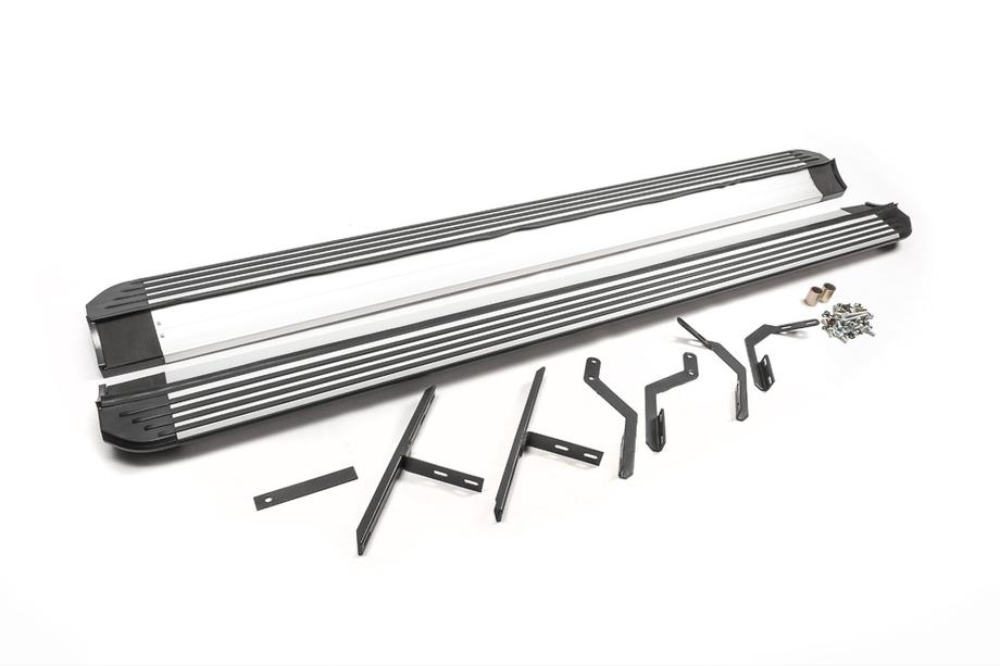 Volkswagen Touareg 2002–2010 Pedane Laterali OEM (2 pz, Alluminio) Image