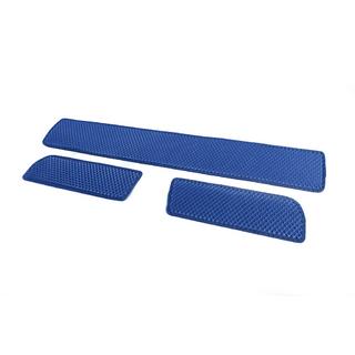 Tappetini per battitacco (3 pz, EVA, blu) foto 2