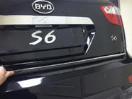 BYD S6 2010-2016 Modanatura bagagliaio Libao acciaio inox foto 3