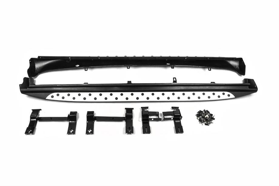 BYD S6 2010-2016 Pedane Laterali OEM V1 (2 pz, Alluminio) Foto 3