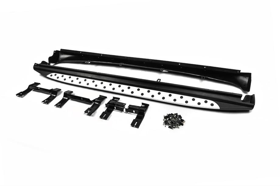 BYD S6 2010-2016 Pedane Laterali OEM V1 (2 pz, Alluminio) Foto 2