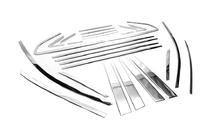 BYD S6 2010-2016 Kit completo cornici finestrini Libao acciaio inox foto 6