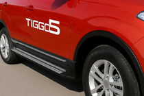 Chery Tiggo 5 2013- Pedane Laterali OEM (2 pz, Alluminio) foto 2