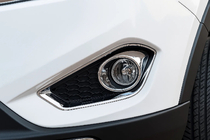 Chery Tiggo 5 2013- Coperture cromate per fendinebbia Libao (2 pz, plastica) foto 2