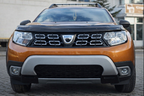 Renault Duster 2018-2024 Coperture fendinebbia (ABS, grigio) foto 2