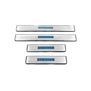 Battitacco Libao LED (4 pz, acciaio inox) foto 2