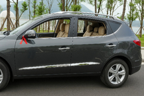 Geely Emgrand X7 2011- Modanature porte Libao (4 pz, plastica) foto 1