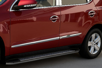 Geely Emgrand X7 2011- Modanature porte Libao (4 pz, plastica) foto 3