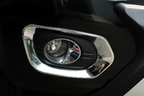 GreatWall Haval H6 2011- Coperture cromate fendinebbia Libao 2012+ (2 pz, plastica) foto 2