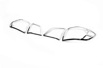 GreatWall Haval H6 2011- Coperture fanali posteriori cromate Libao (2 pz, plastica) foto 3