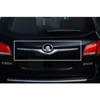 Modanatura superiore cofano bagagliaio Libao acciaio inox GreatWall Haval H6 2011- foto 3