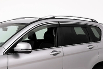 GreatWall Haval H6 2011- Deflettori Finestrini con Modanatura Cromata 2012-2016 (4 pz, Libao) foto 5