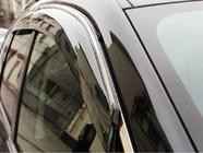GreatWall Haval H6 2011- Deflettori Finestrini con Modanatura Cromata 2012-2016 (4 pz, Libao) foto 4