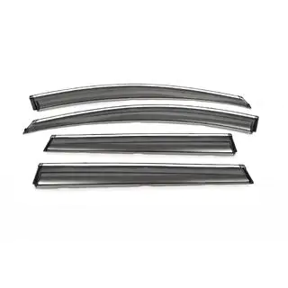 Deflettori Finestrini con Modanatura Cromata 2012-2016 (4 pz, Libao) GreatWall Haval H6 2011- foto 1
