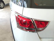GreatWall Haval M4 2012-2021 Coperture fanali posteriori cromate Libao (2 pz, plastica) foto 1