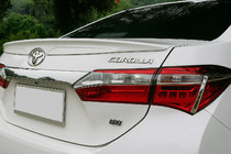 Toyota Corolla 2013-2019 Spoiler Libao (Plastica ABS) foto 1