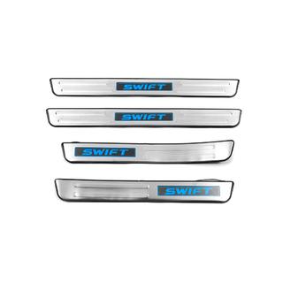 Battitacco Libao LED (4 pz, acciaio inox) foto 1