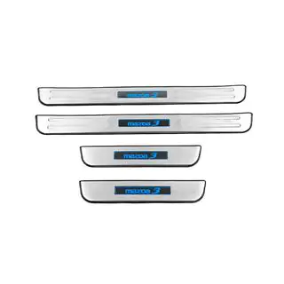 Battitacco Libao LED (4 pz, acciaio inox) foto 1