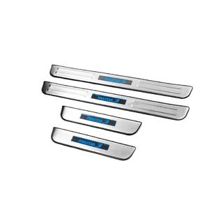 Battitacco Libao LED (4 pz, acciaio inox) foto 2