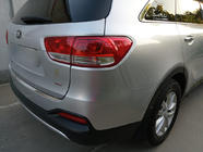 Kia Sorento III UM 2014-2020 Protezione paraurti posteriore acciaio inox foto 5