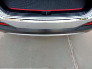 Kia Sorento III UM 2014-2020 Protezione paraurti posteriore acciaio inox foto 3