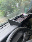 Mercedes Sprinter W901/902/903/904/905 1995–2006 Mensola cruscotto (2000-2006, Nera con cuciture rosse) CDI foto 10