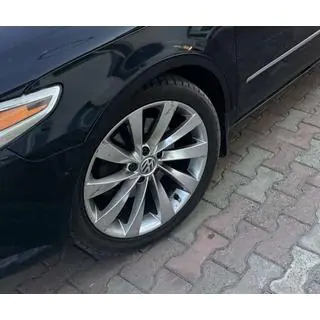 Volkswagen Passat СС 2008-2017 Allargatori passaruota 2008-2012 (4 pz, neri, plastica ABS)