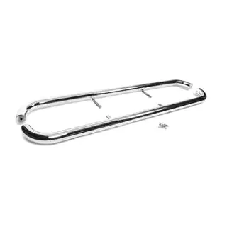 Protezione sottoporta laterale (2 pz, acciaio inox) Toyota Land Cruiser 100 1998-2007 foto 3