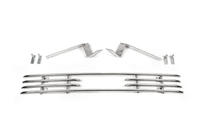 Mitsubishi Outlander 2001-2006 Griglia (Acciaio Inox) foto 2