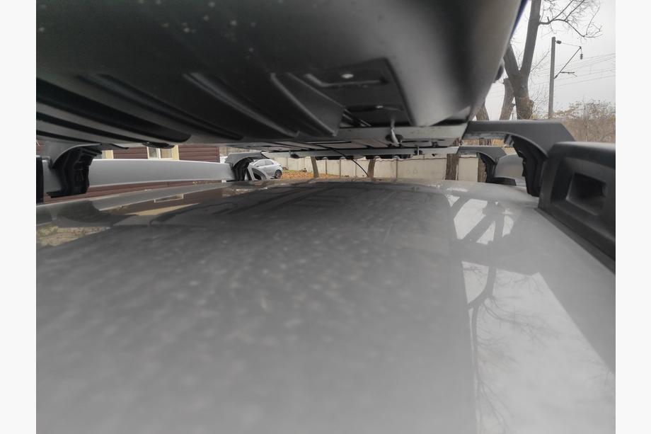 Renault Duster 2008–2017 Barre portatutto per railings con chiave Skybar V1 (2014-2018, 2 pz) 2014-2018, Grigio Foto 7