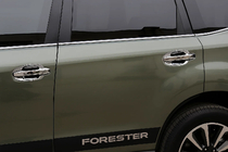 Subaru Forester 2013-2018 Coprimaniglie cromati Libao (4 pz, plastica) foto 1