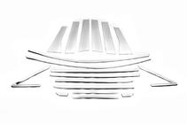 Ford Kuga/Escape 2013-2019 Set completo cornici finestrini Libao (18 pezzi, acciaio inox) foto 1