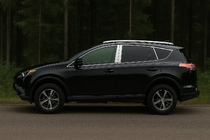 Toyota Rav 4 2013-2018 Set completo cornici cromate finestrini foto 1
