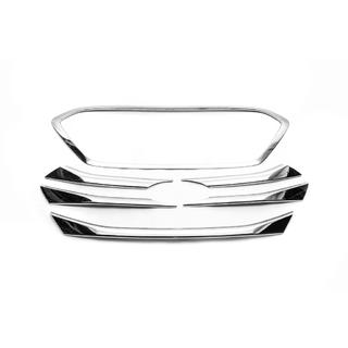 Modanature cromate protezione paraurti per Tucson Korea 2013-2015 (ABS) Hyundai IX-35 2010-2015 foto 2