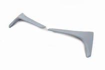 Honda HR-V 2014-2021 Spoiler Libao (2 pezzi, primerizzato per verniciatura) foto 3