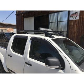 Barre portatutto con traverse (2 pz, nere) Toyota Hilux 2006-2015 foto 4