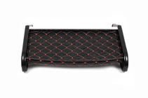 Renault Trafic 2001–2015 Mensola cruscotto (2010-2014, Nera con cuciture rosse) foto 4