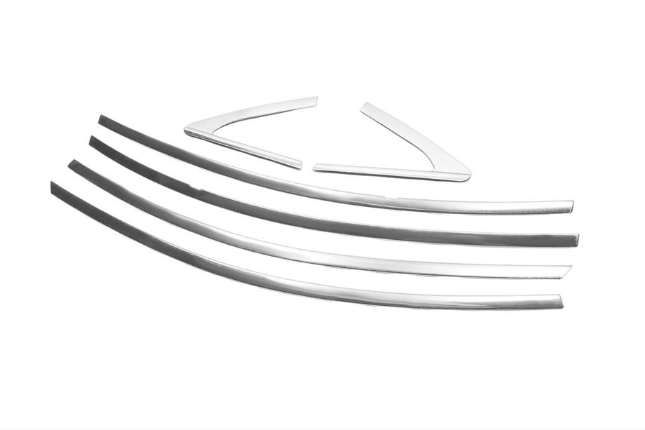 Chevrolet Cruze 2009–2015 Cornice Superiore Finestrino V2 (per versione Sedan, Acciaio Inox) Foto 1